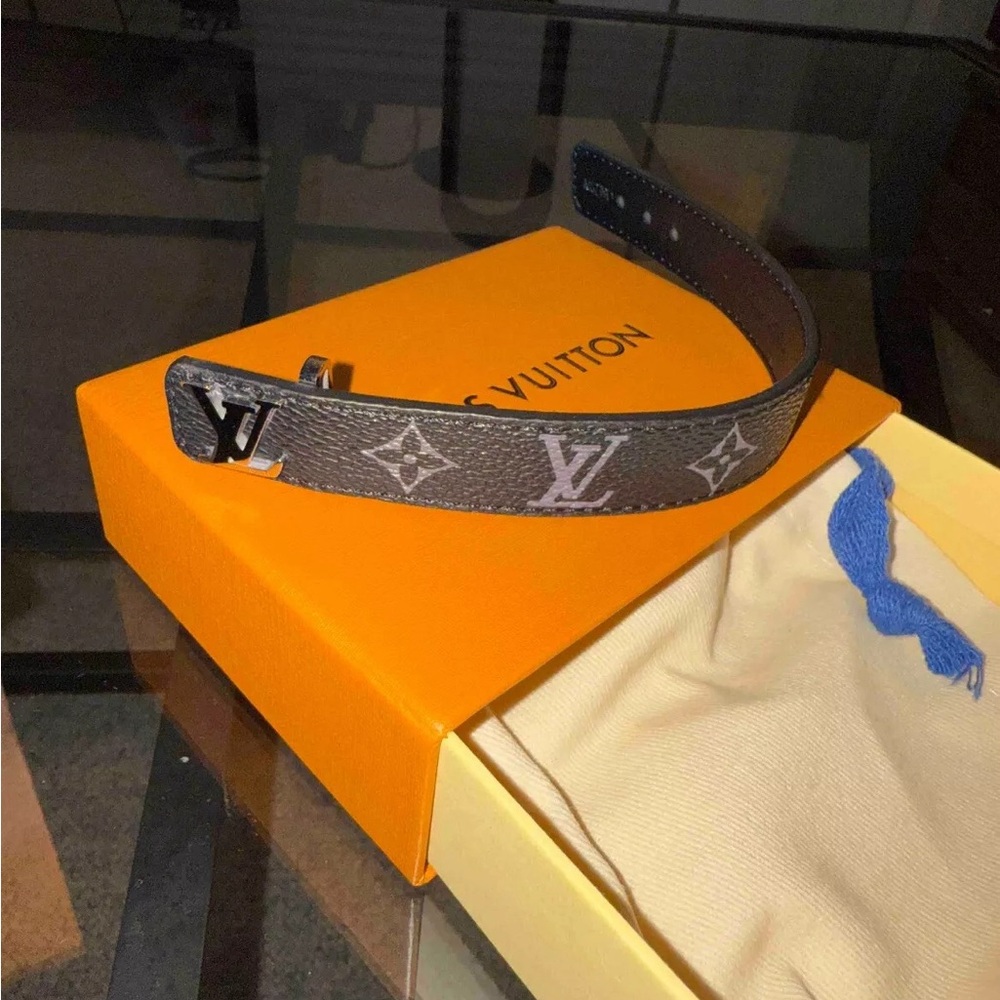Louis Vuitton Black Slim Bracelet